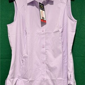 Eddie Bauer Purple Fitted Button Down Shirt